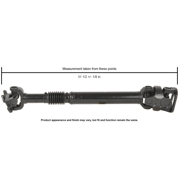 Cardone Reman Remanufactured Driveshaft/ Prop Shaft 65-3021