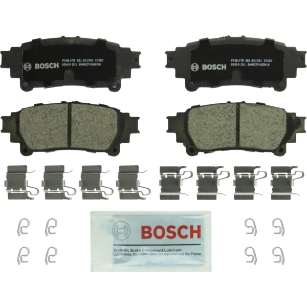 Bosch QuietCast™ Premium Ceramic Rear Disc Brake Pads BC1391