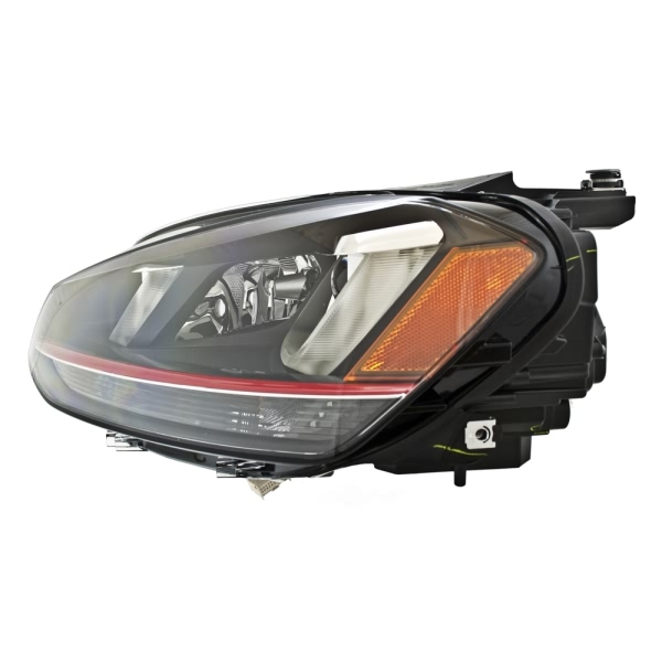 Hella Headlight Assembly - Driver Side 011956271