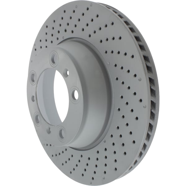 Centric SportStop Drilled 1-Piece Rear Driver Side Brake Rotor 128.37040