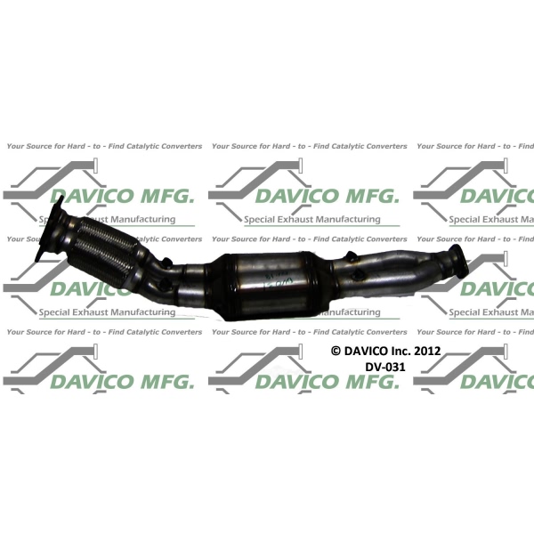 Davico Direct Fit Catalytic Converter and Pipe Assembly DV-031