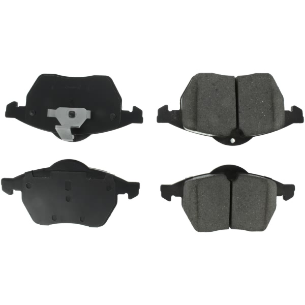 Centric Posi Quiet™ Semi-Metallic Front Disc Brake Pads 104.07360