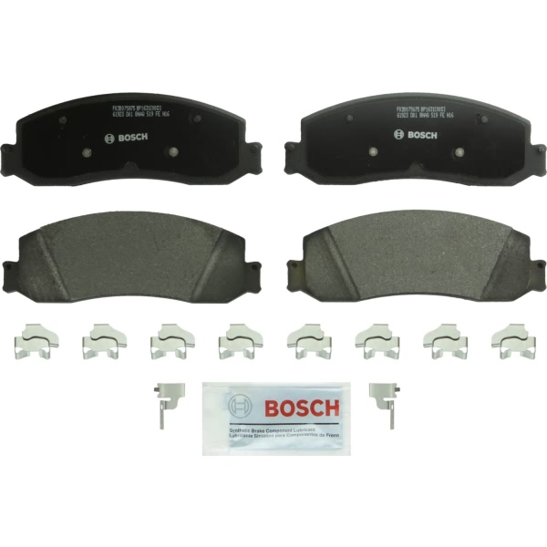 Bosch QuietCast™ Premium Organic Front Disc Brake Pads BP1631