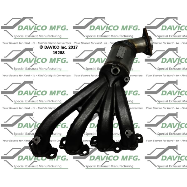 Davico Exhaust Manifold with Integrated Catalytic Converter 19288