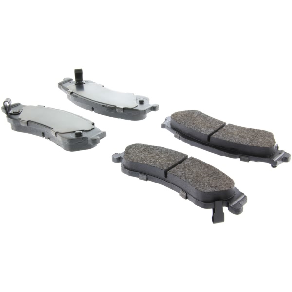 Centric Posi Quiet™ Semi-Metallic Rear Disc Brake Pads 104.07290