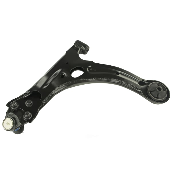 Mevotech Supreme Front Passenger Side Lower Non Adjustable Control Arm And Ball Joint Assembly CMS861129