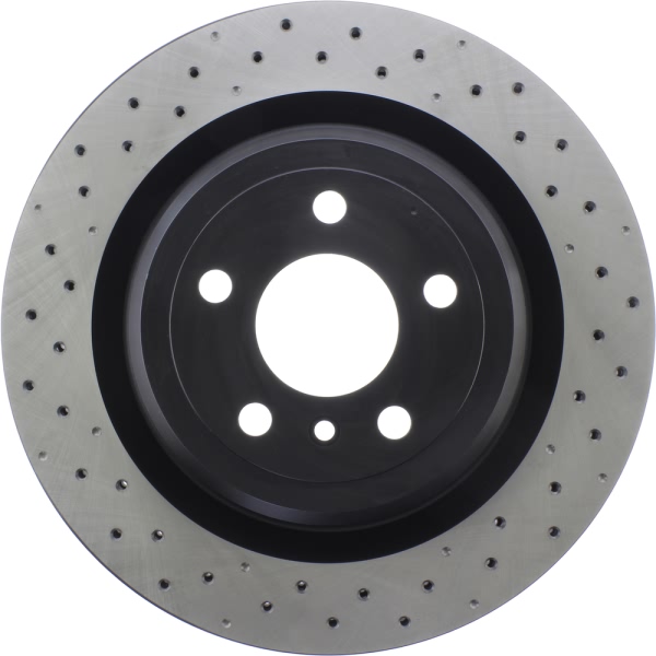 Centric SportStop Drilled 1-Piece Rear Brake Rotor 128.35127