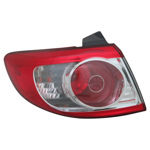 TYC Driver Side Outer Replacement Tail Light 11-6494-00