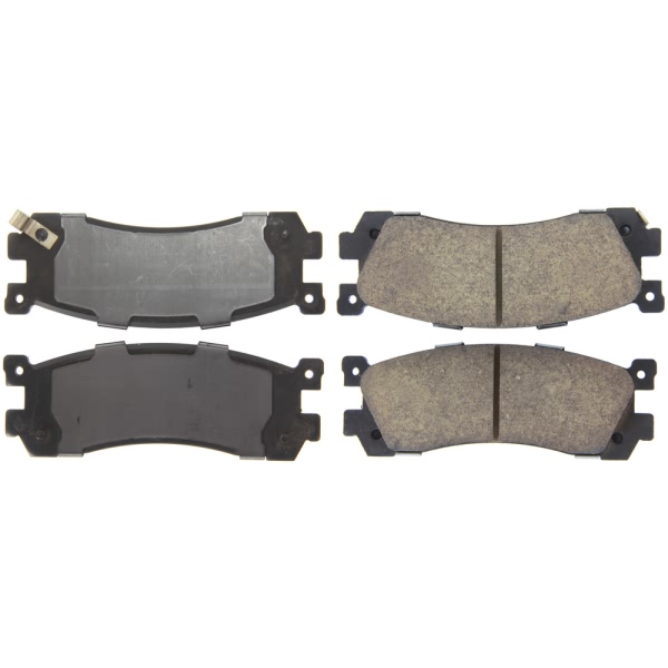 Centric Posi Quiet™ Ceramic Rear Disc Brake Pads 105.03900