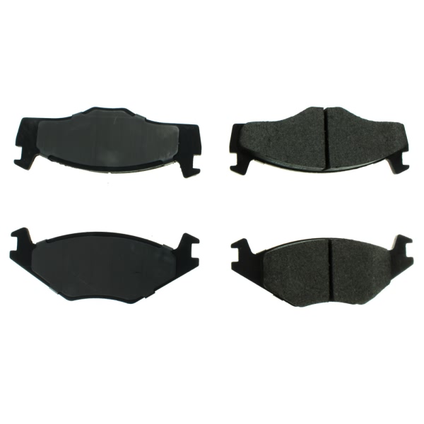 Centric Posi Quiet™ Semi-Metallic Front Disc Brake Pads 104.02800