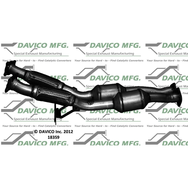 Davico Direct Fit Catalytic Converter and Pipe Assembly 18359