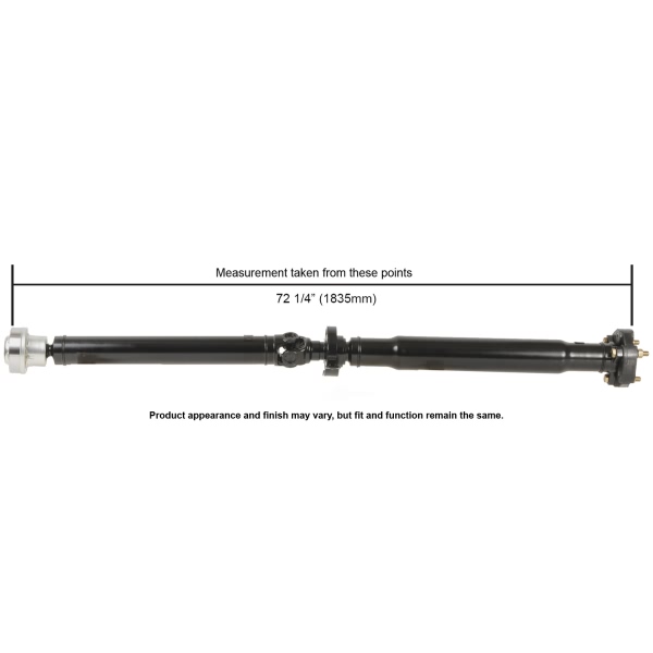 Cardone Reman Remanufactured Driveshaft/ Prop Shaft 65-7019