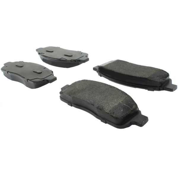 Centric Posi Quiet™ Extended Wear Semi-Metallic Front Disc Brake Pads 106.10110