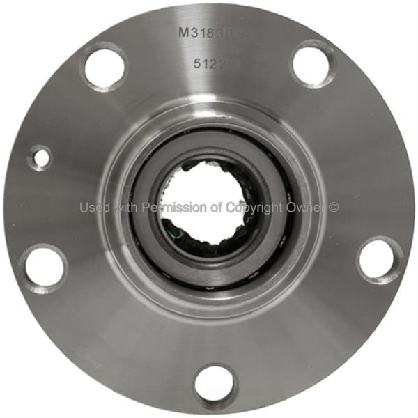 Quality-Built WHEEL BEARING AND HUB ASSEMBLY WH512231