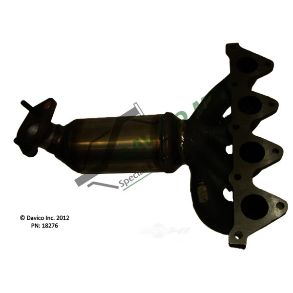 Davico Exhaust Manifold with Integrated Catalytic Converter 18276