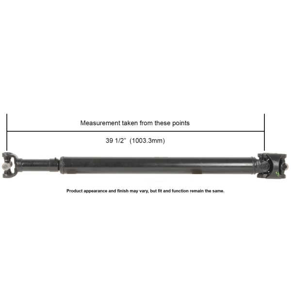 Cardone Reman Remanufactured Driveshaft/ Prop Shaft 65-9316