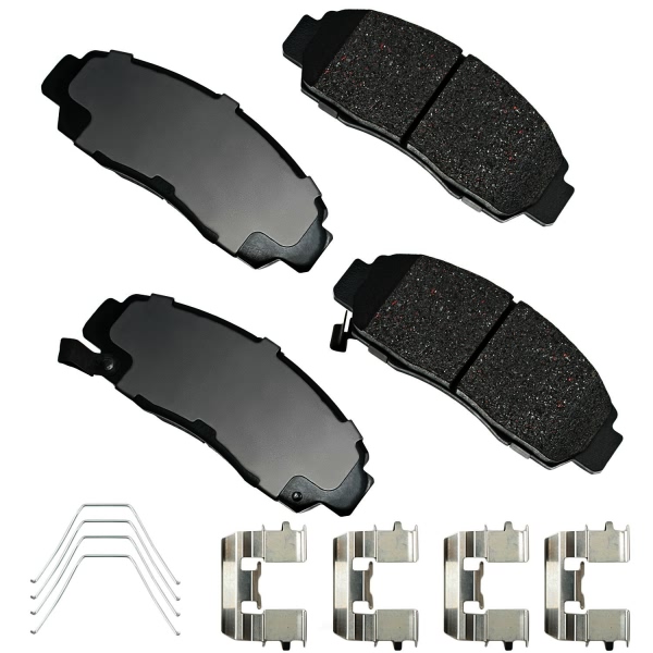 Akebono Pro-ACT™ Ultra-Premium Ceramic Front Disc Brake Pads ACT787B