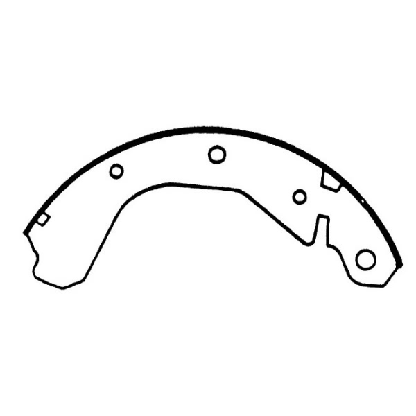 Centric Premium Rear Drum Brake Shoes 111.05941