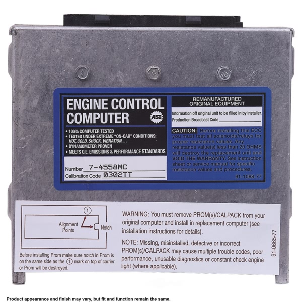 Cardone Reman Remanufactured Engine Control Computer 77-4558MC