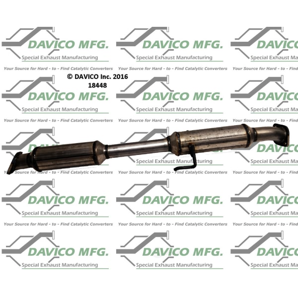 Davico Direct Fit Catalytic Converter and Pipe Assembly 18448