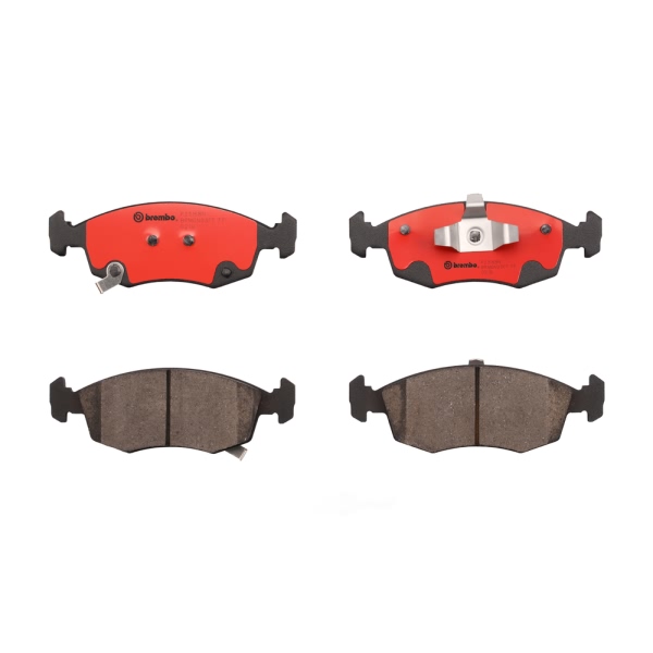 brembo Premium Ceramic Front Disc Brake Pads P23168N