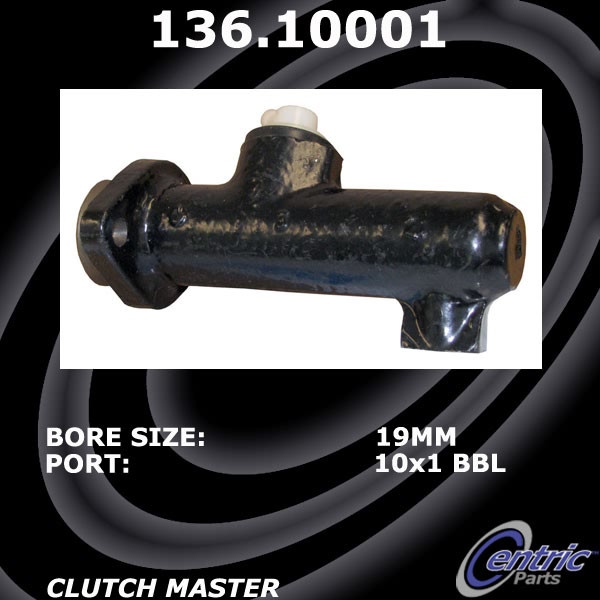 Centric Premium Clutch Master Cylinder 136.10001