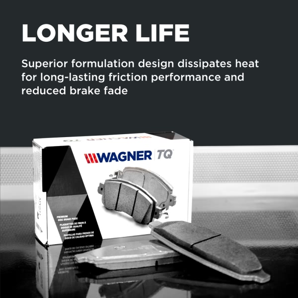 Wagner Thermoquiet Ceramic Rear Disc Brake Pads QC1679
