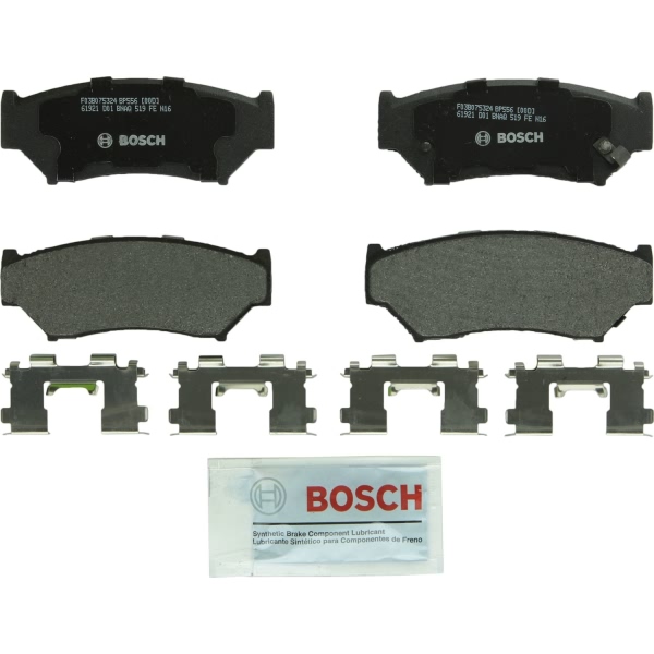 Bosch QuietCast™ Premium Organic Front Disc Brake Pads BP556