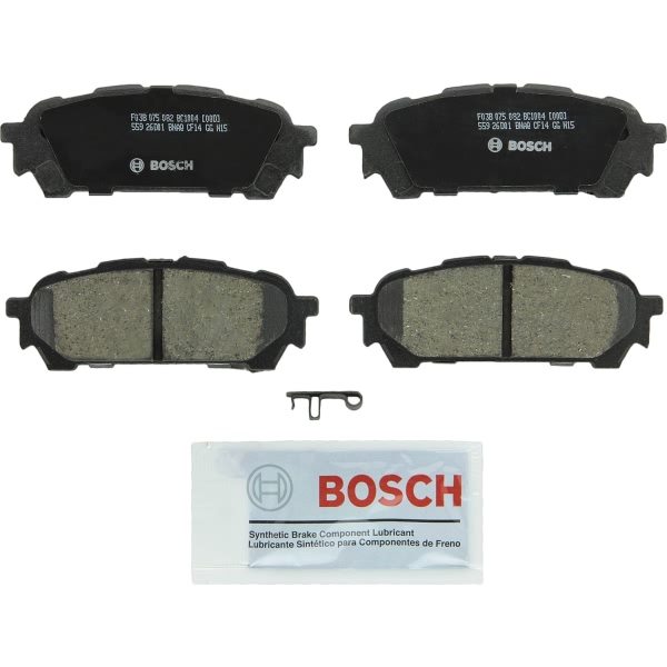 Bosch QuietCast™ Premium Ceramic Rear Disc Brake Pads BC1004