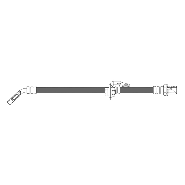 Centric Front Driver Side Brake Hose 150.44048