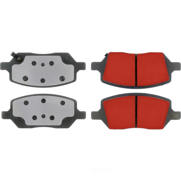 Centric Posi Quiet Pro™ Ceramic Rear Disc Brake Pads 500.10930