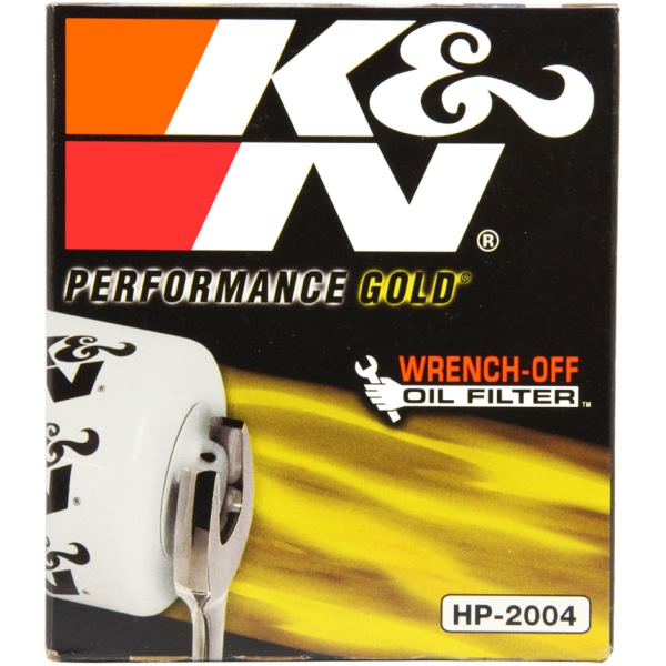 K&N Performance Gold™ Wrench-Off Oil Filter HP-2004
