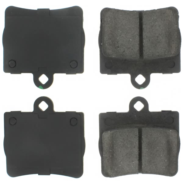 Centric Posi Quiet™ Semi-Metallic Rear Disc Brake Pads 104.07390