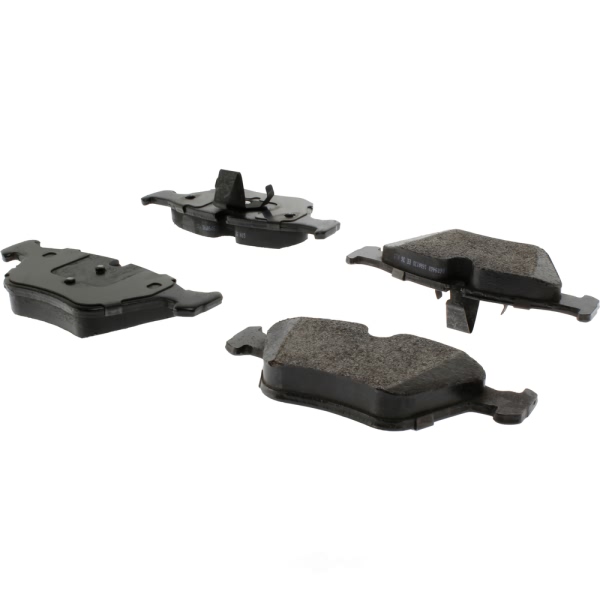 Centric Posi Quiet™ Extended Wear Semi-Metallic Front Disc Brake Pads 106.09460