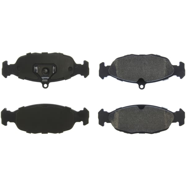 Centric Posi Quiet™ Semi-Metallic Rear Disc Brake Pads 104.06880