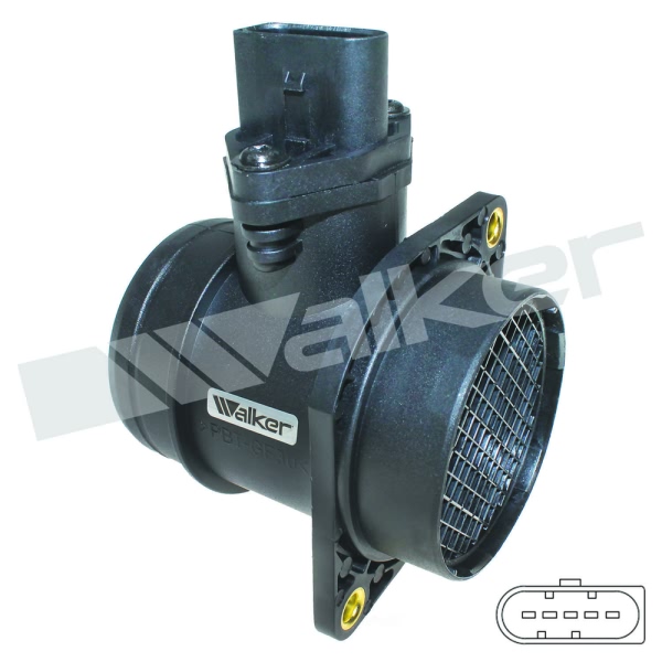 Walker Products Mass Air Flow Sensor 245-1114