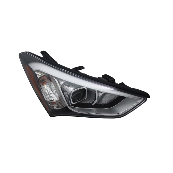 TYC Passenger Side Replacement Headlight 20-9379-00