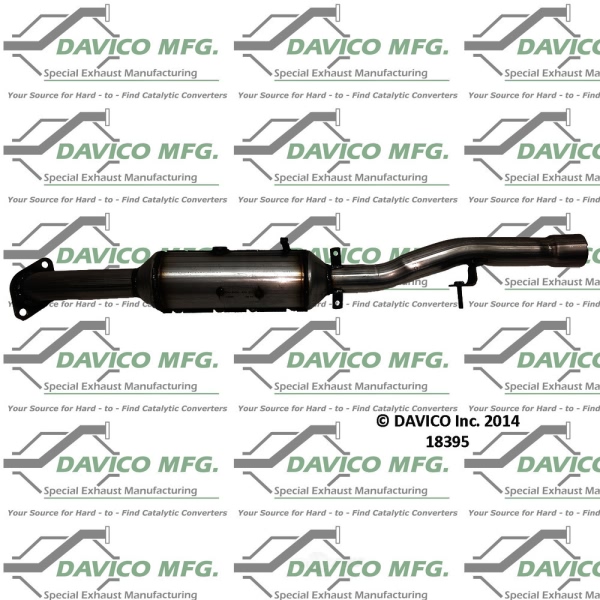 Davico Direct Fit Catalytic Converter and Pipe Assembly 18395