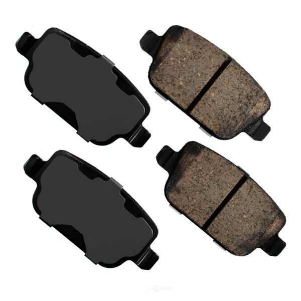 Akebono EURO™ Ultra-Premium Ceramic Rear Disc Brake Pads EUR1314