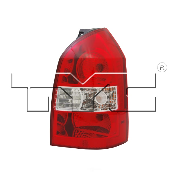 TYC Driver Side Replacement Tail Light 11-6112-00