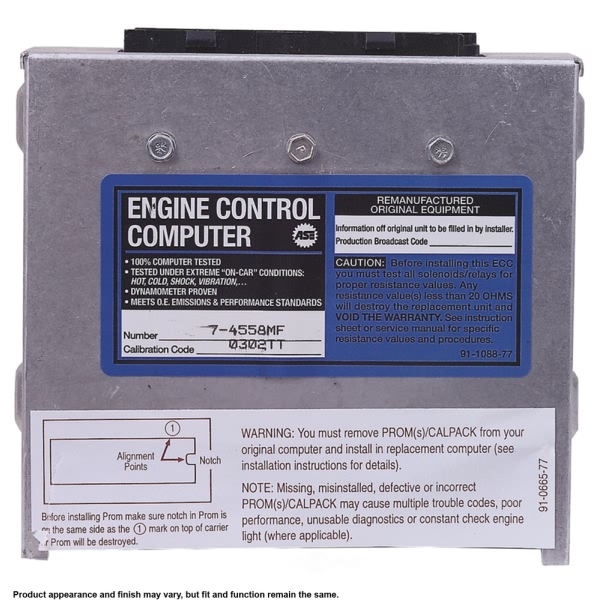 Cardone Reman Remanufactured Engine Control Computer 77-4558MF