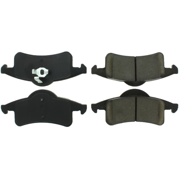 Centric Posi Quiet™ Extended Wear Semi-Metallic Rear Disc Brake Pads 106.07910