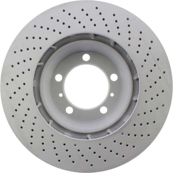 Centric SportStop Drilled 1-Piece Front Driver Side Brake Rotor 128.37042