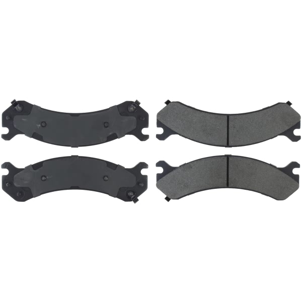 Centric Posi Quiet™ Semi-Metallic Brake Pads With Hardware 104.07840