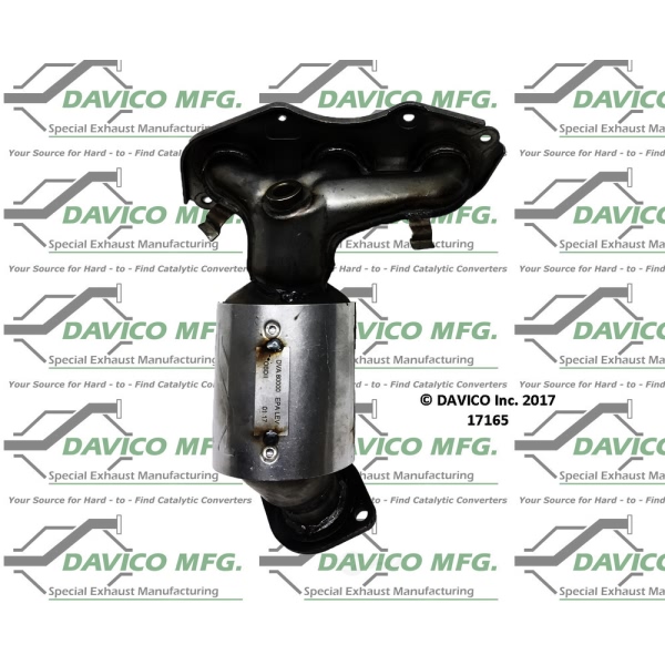 Davico Exhaust Manifold with Integrated Catalytic Converter 17165