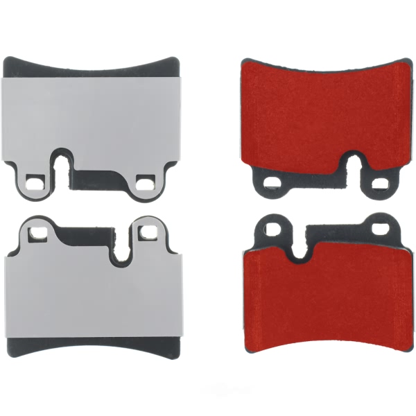 Centric Posi Quiet Pro™ Semi-Metallic Rear Disc Brake Pads 500.12770