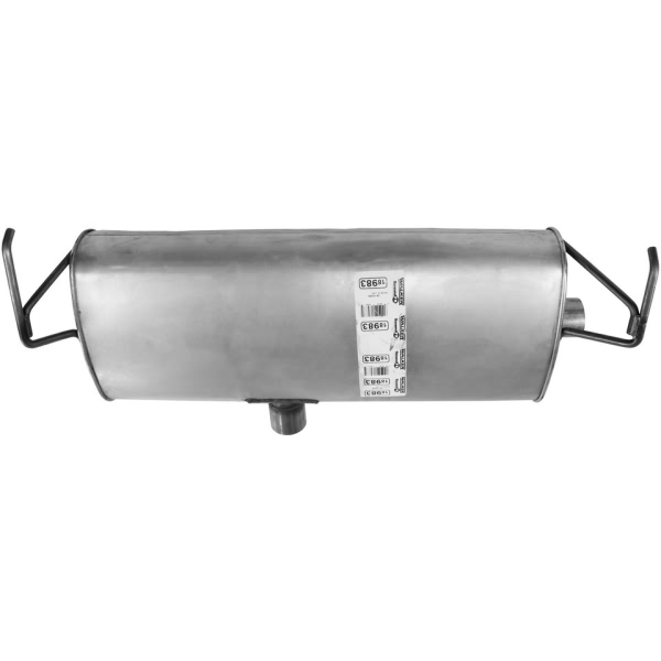 Walker Soundfx Steel Oval Direct Fit Aluminized Exhaust Muffler 18983