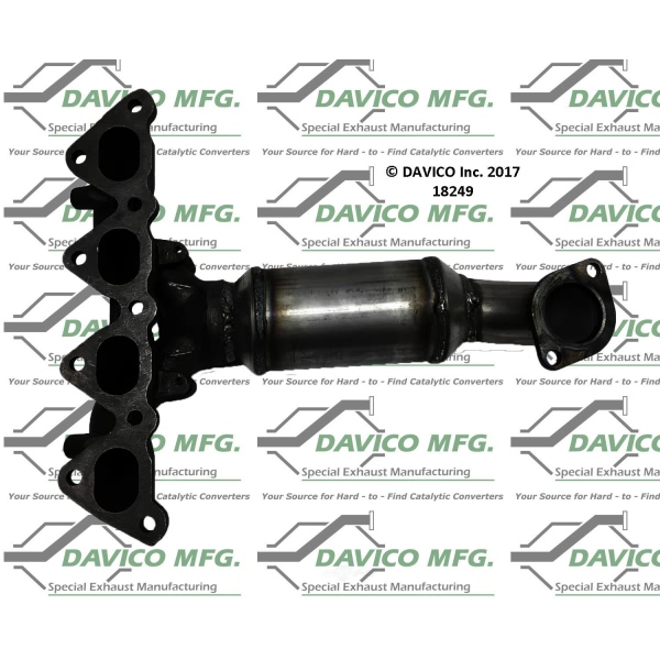 Davico Exhaust Manifold with Integrated Catalytic Converter 18249