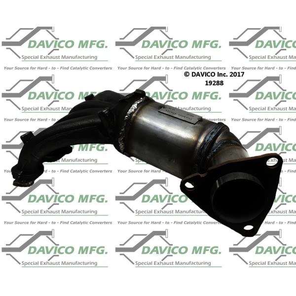 Davico Exhaust Manifold with Integrated Catalytic Converter 19288