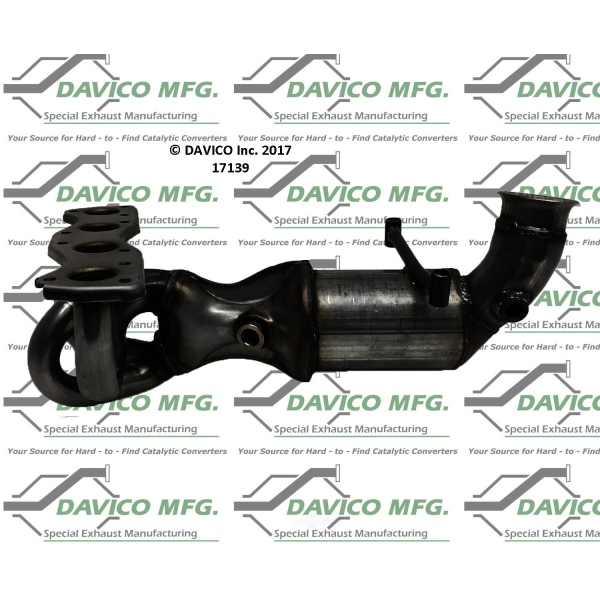 Davico Exhaust Manifold with Integrated Catalytic Converter 17139